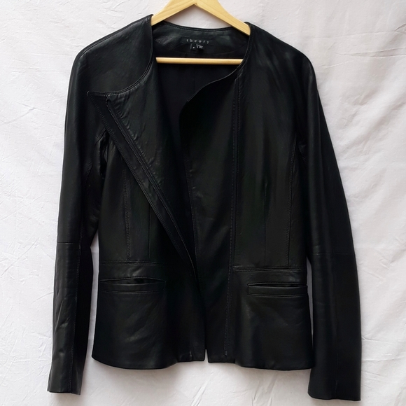 Theory ford enora leather jacket - Picture 10 of 14